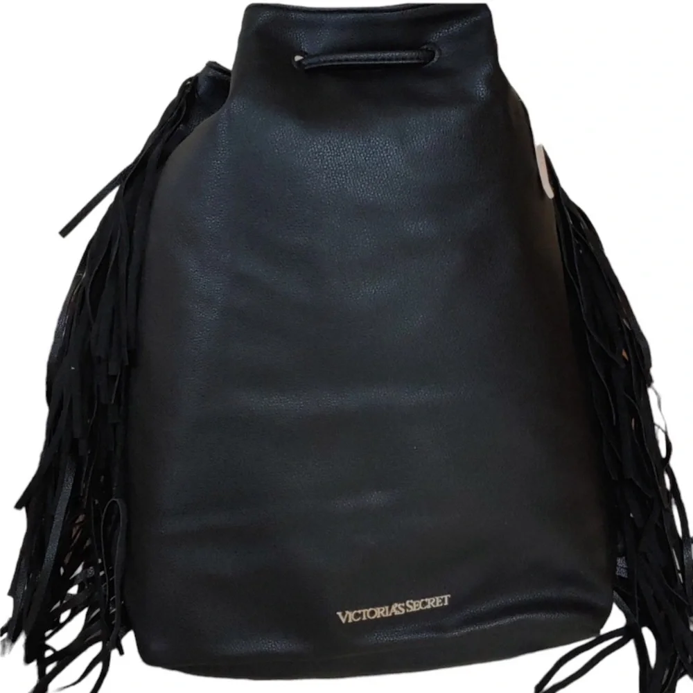 Victoria’s Secret back pack Leather fringe NWT
